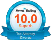 Avvo Rating 10.0 Superb | Top Attorney Divorce