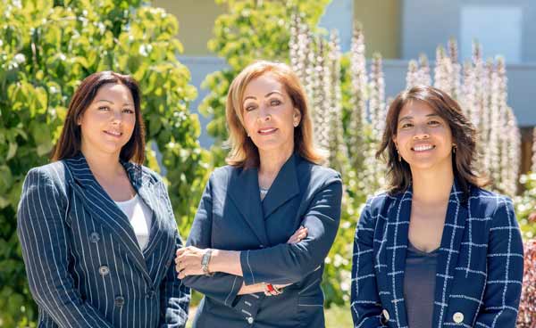 Elaine Ryzak Fraser and her staff